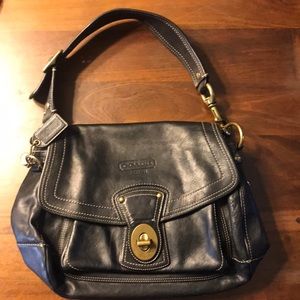 Coach leather handbag